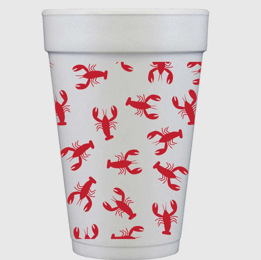 Crawfish/Lobster Boil Styrofoam Cups