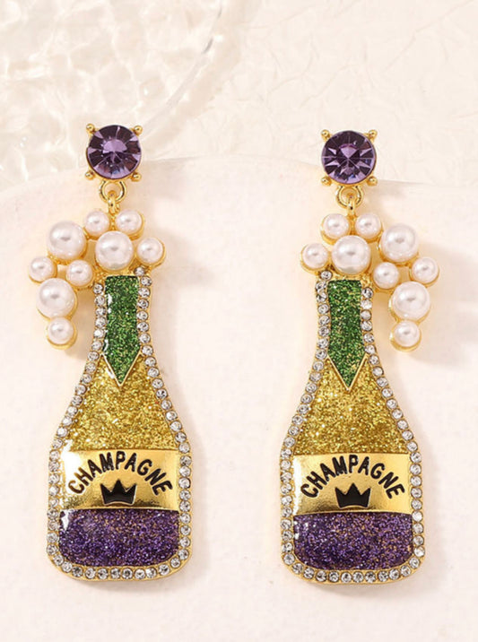 Champagne Earrings