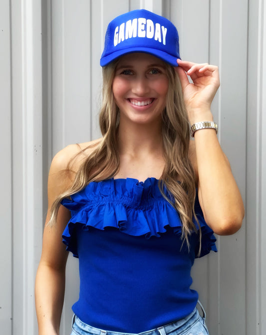 Royal Blue Game Day Hat